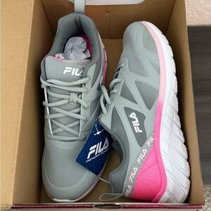 Fila Memory Foam Galaxia Running Athletic Shoes Sneakers